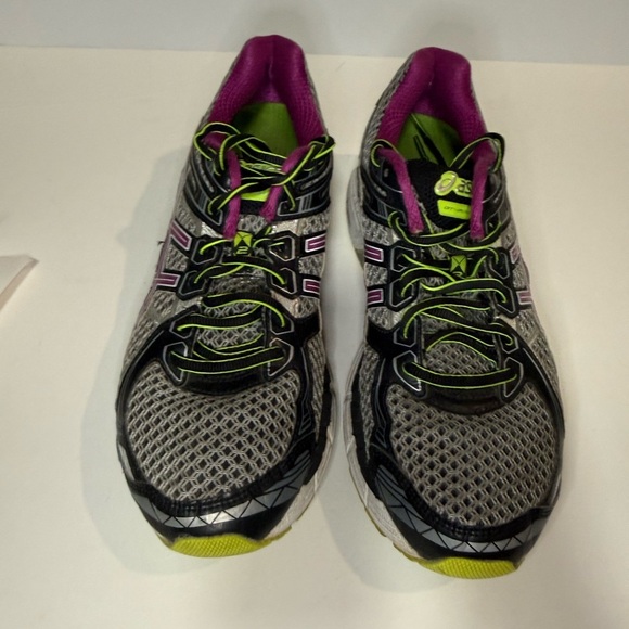 Asics Men’s Gray and Purple Athletic Shoes - Size 10 main image 9